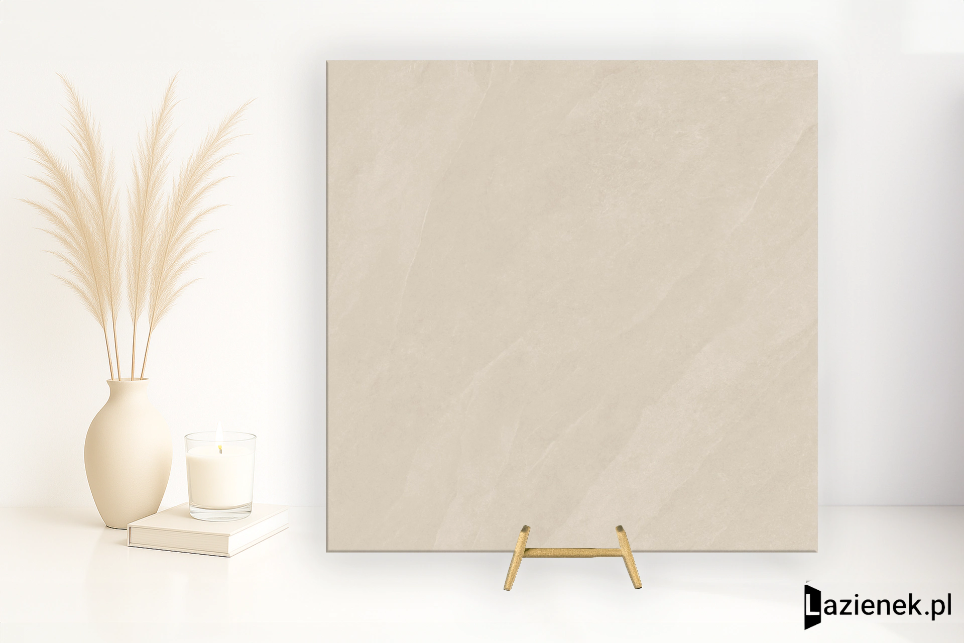 Casalgrande Padana Era Crema połaczenie mat-poler 60x60 cm gr. 9 mm - płytka rektyfikowana/16950041